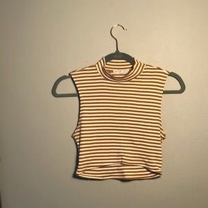 Striped UO crop tank